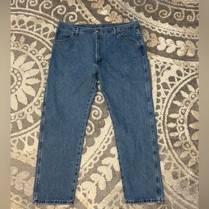 Rustler Jeans Sz 40 X 30 Mens Mid Rise Light Blue Straight